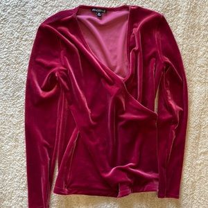 J Crew velvet shirt